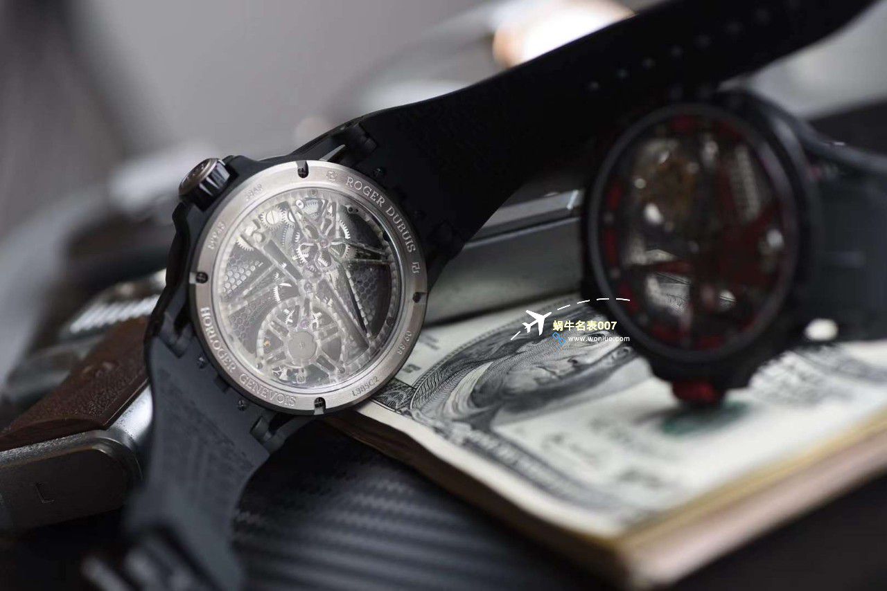  Video analysis BBR Factory 新款Roger Dubuis王者竞速倍耐力单行 top 复刻高仿 Tourbillon RDDBEX0815 wrist watch  / LJ095