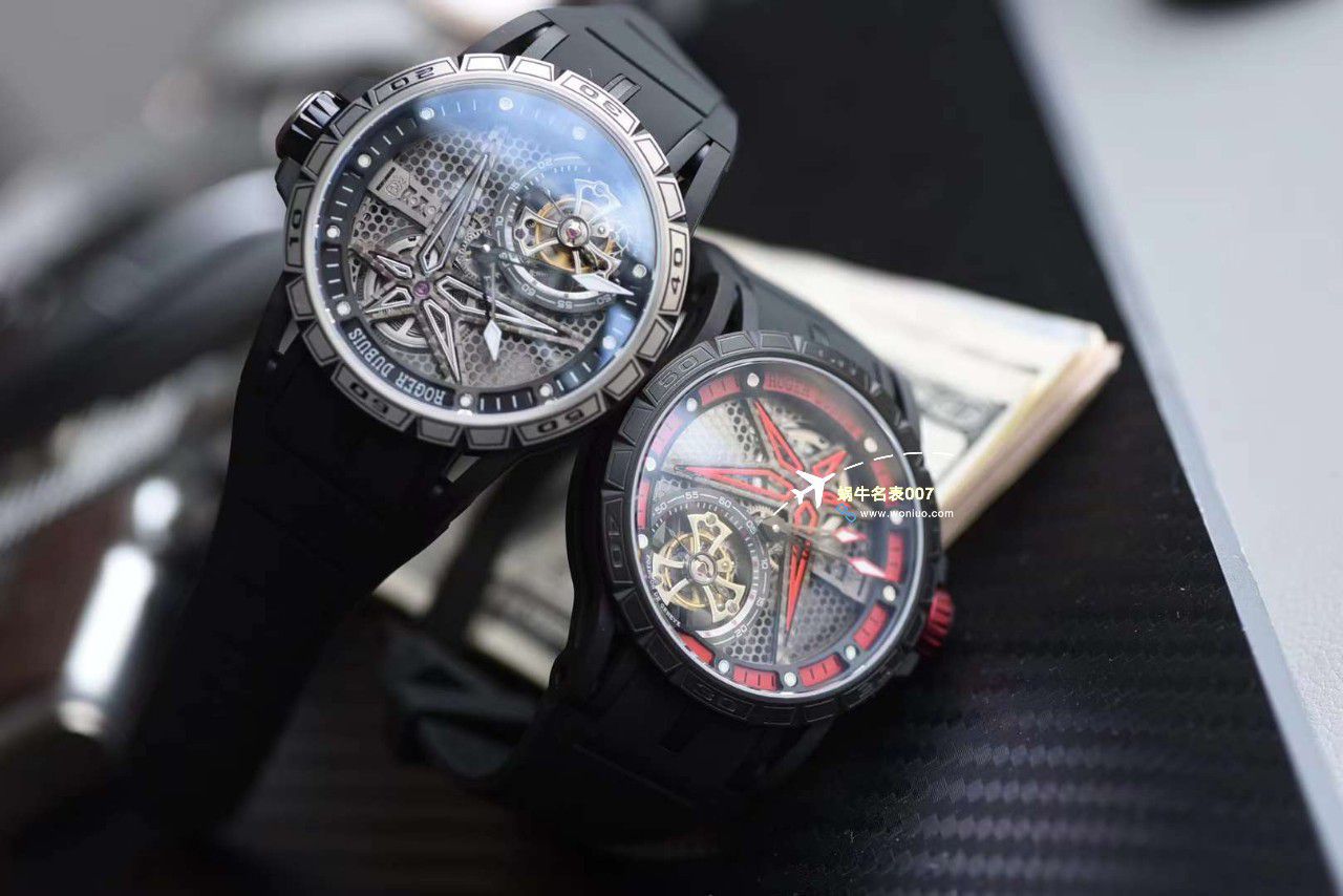  Video analysis BBR Factory 新款Roger Dubuis王者竞速倍耐力单行 top 复刻高仿 Tourbillon RDDBEX0815 wrist watch  / LJ095