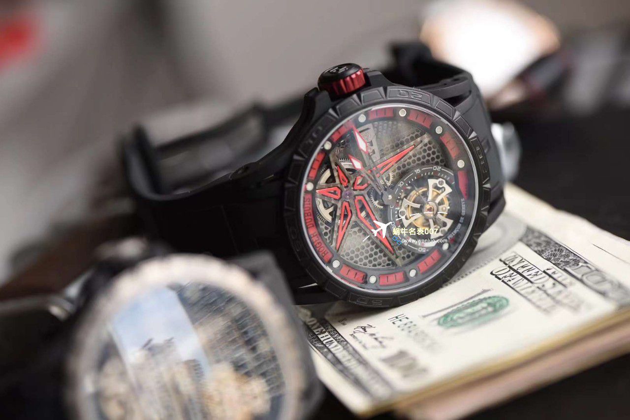  Video analysis BBR Factory 新款Roger Dubuis王者竞速倍耐力单行 top 复刻高仿 Tourbillon RDDBEX0815 wrist watch  / LJ095