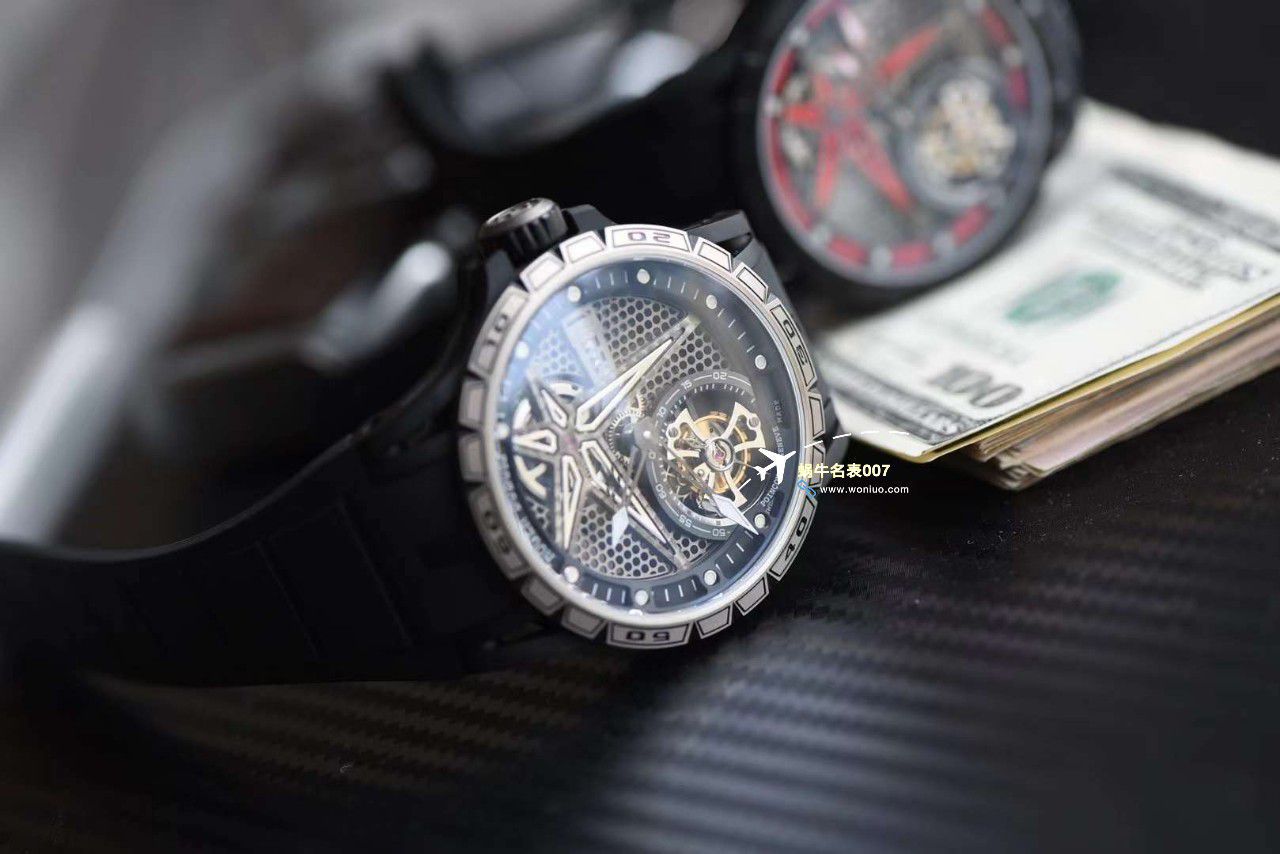  Video analysis BBR Factory 新款Roger Dubuis王者竞速倍耐力单行 top 复刻高仿 Tourbillon RDDBEX0815 wrist watch  / LJ095