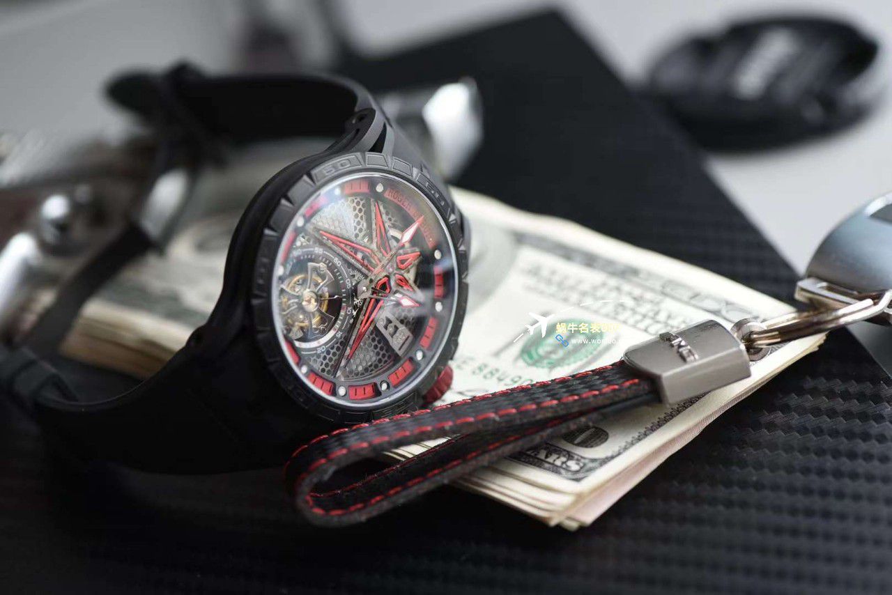  Video analysis BBR Factory 新款Roger Dubuis王者竞速倍耐力单行 top 复刻高仿 Tourbillon RDDBEX0815 wrist watch  / LJ095