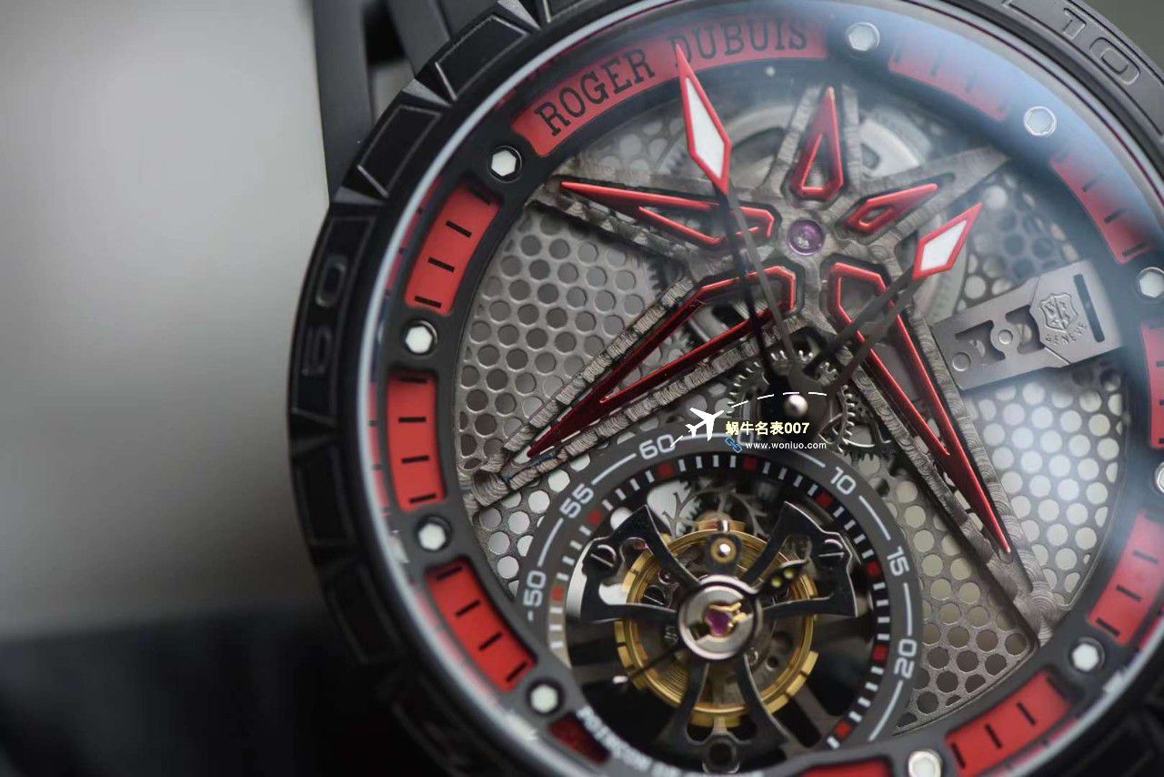  Video analysis BBR Factory 新款Roger Dubuis王者竞速倍耐力单行 top 复刻高仿 Tourbillon RDDBEX0815 wrist watch  / LJ095