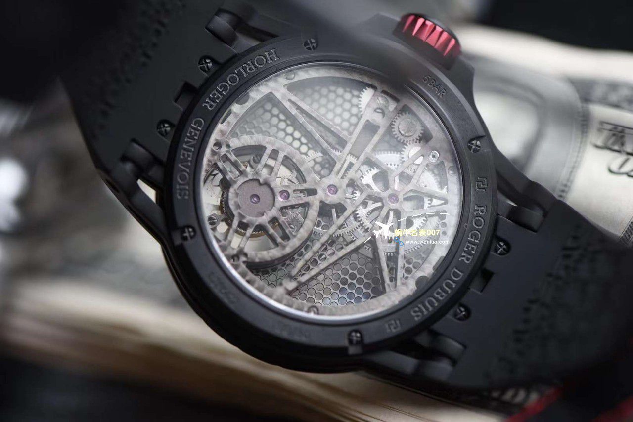  Video analysis BBR Factory 新款Roger Dubuis王者竞速倍耐力单行 top 复刻高仿 Tourbillon RDDBEX0815 wrist watch  / LJ095
