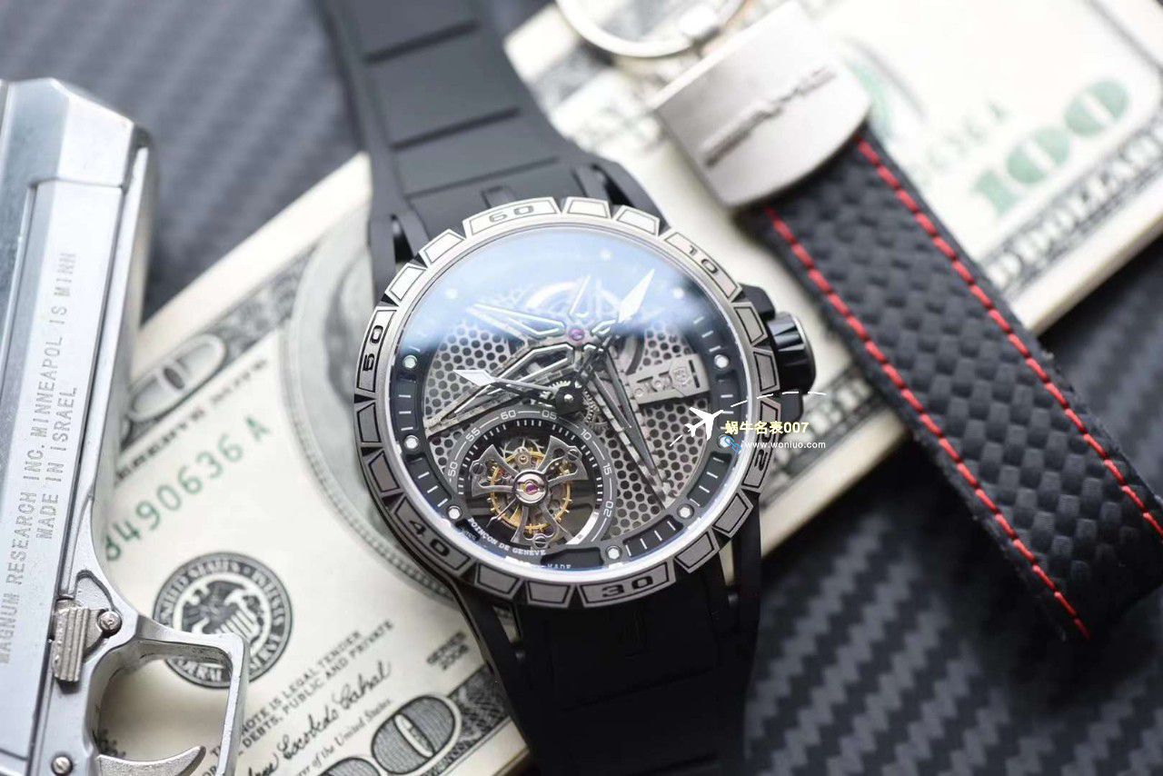 Video analysis BBR Factory 新款Roger Dubuis王者竞速倍耐力单行 top 复刻高仿 Tourbillon RDDBEX0815 wrist watch  / LJ095