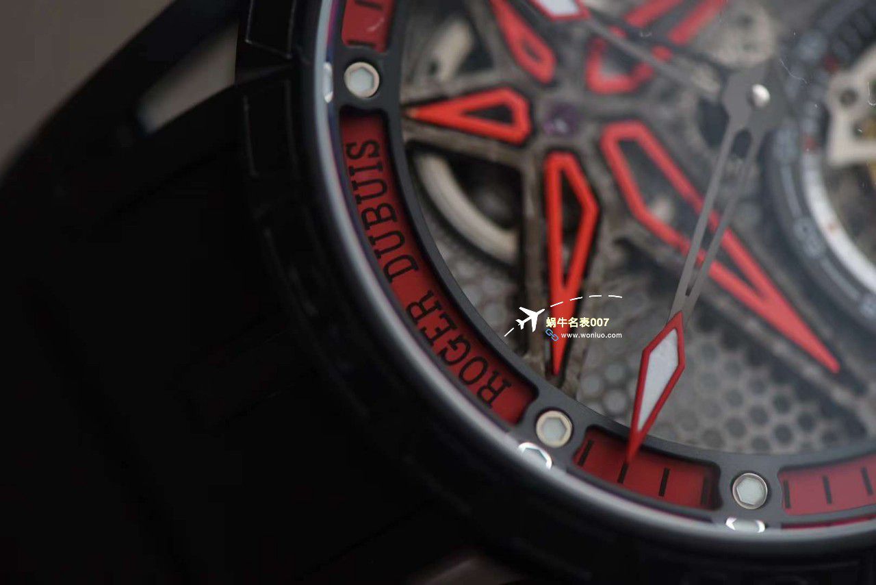  Video analysis BBR Factory 新款Roger Dubuis王者竞速倍耐力单行 top 复刻高仿 Tourbillon RDDBEX0815 wrist watch  / LJ095