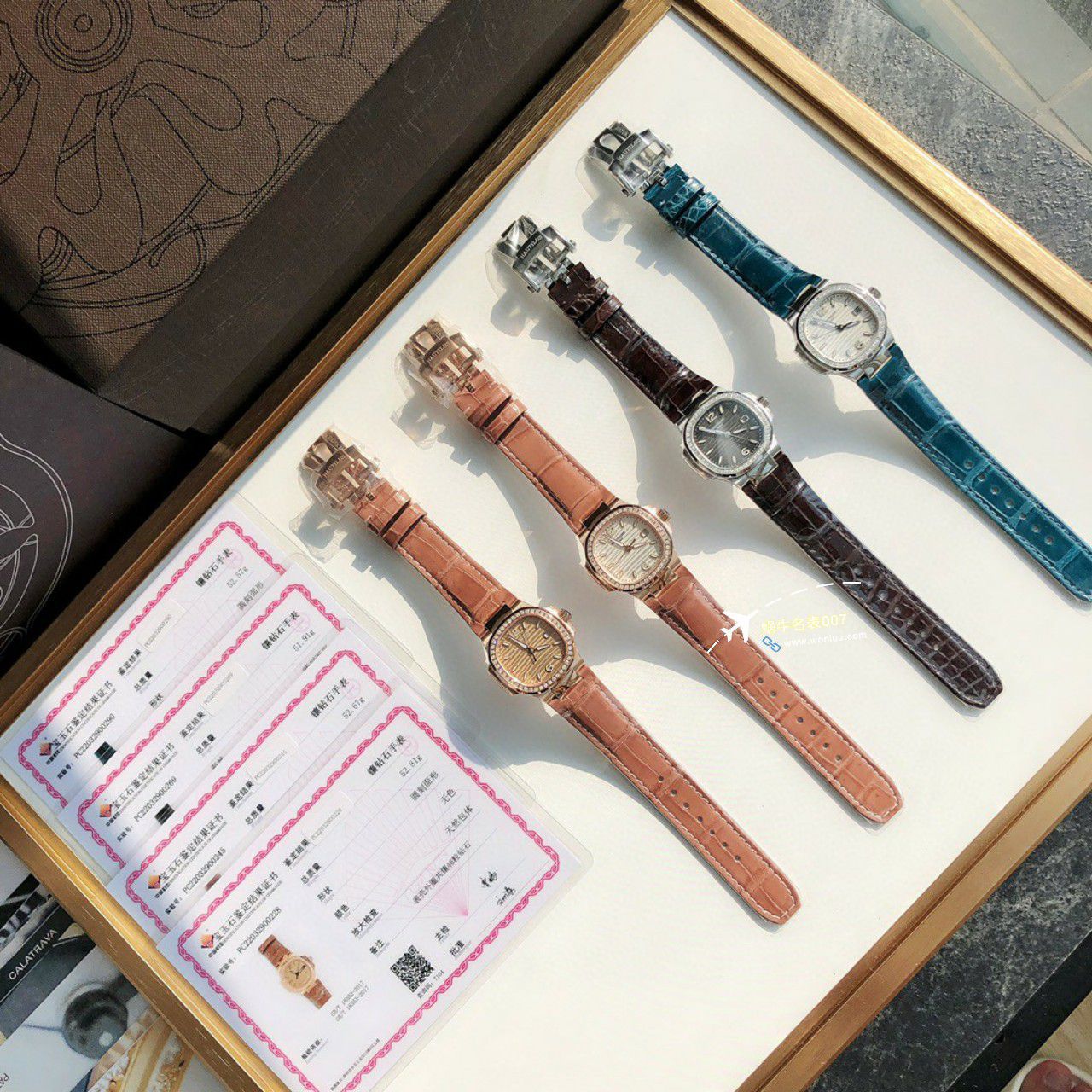 高端货 PATEK PHILIPPE  Nautilus 女表7010R-012，7010R-011，7010G-001，7010G-010 / BD383