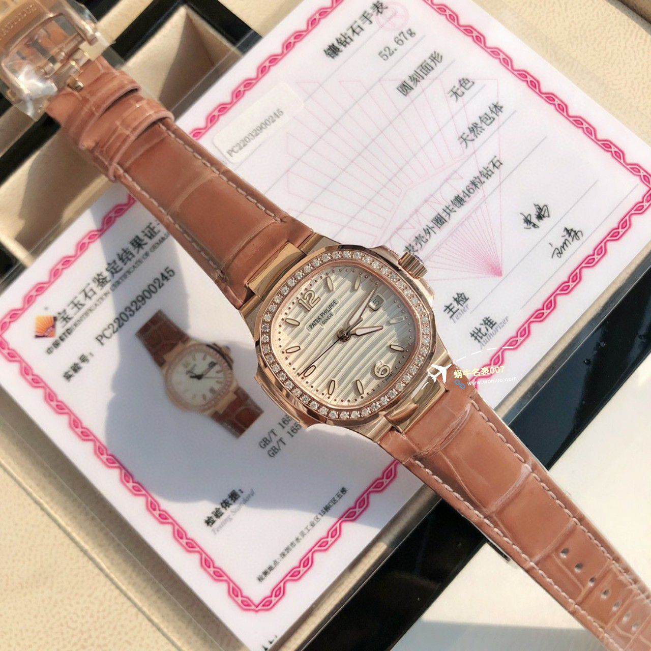 高端货 PATEK PHILIPPE  Nautilus 女表7010R-012，7010R-011，7010G-001，7010G-010 / BD383