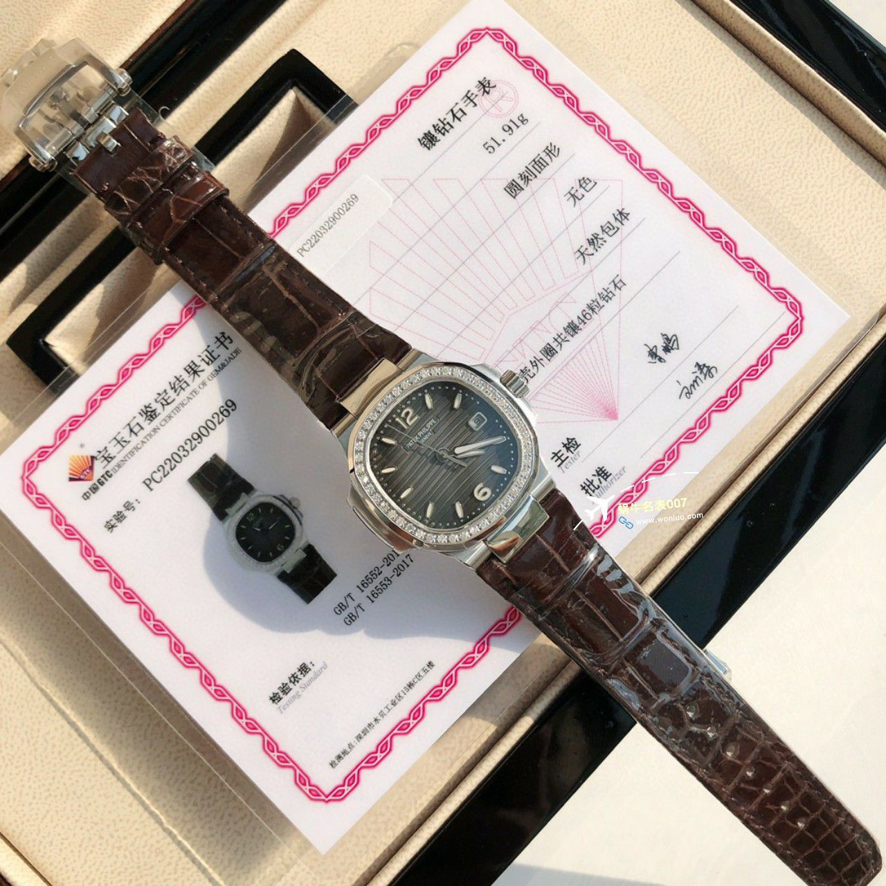 高端货 PATEK PHILIPPE  Nautilus 女表7010R-012，7010R-011，7010G-001，7010G-010 / BD383