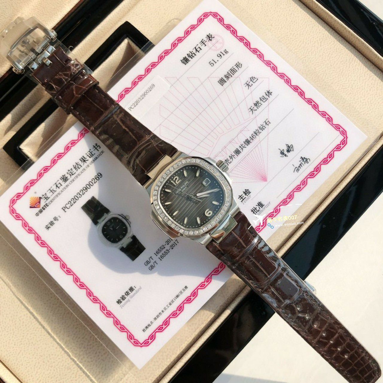 高端货 PATEK PHILIPPE  Nautilus 女表7010R-012，7010R-011，7010G-001，7010G-010 / BD383