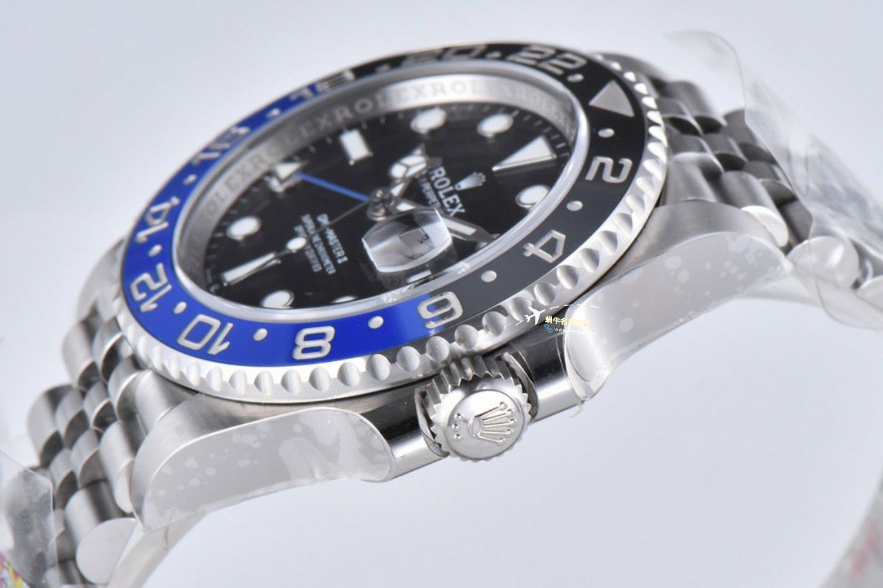clean Factory  Rolex  GMT MASTER m126710blnr-0002黑蓝国米圈，m126710blro-0001红蓝可乐圈 top 高仿复刻手表 / R786