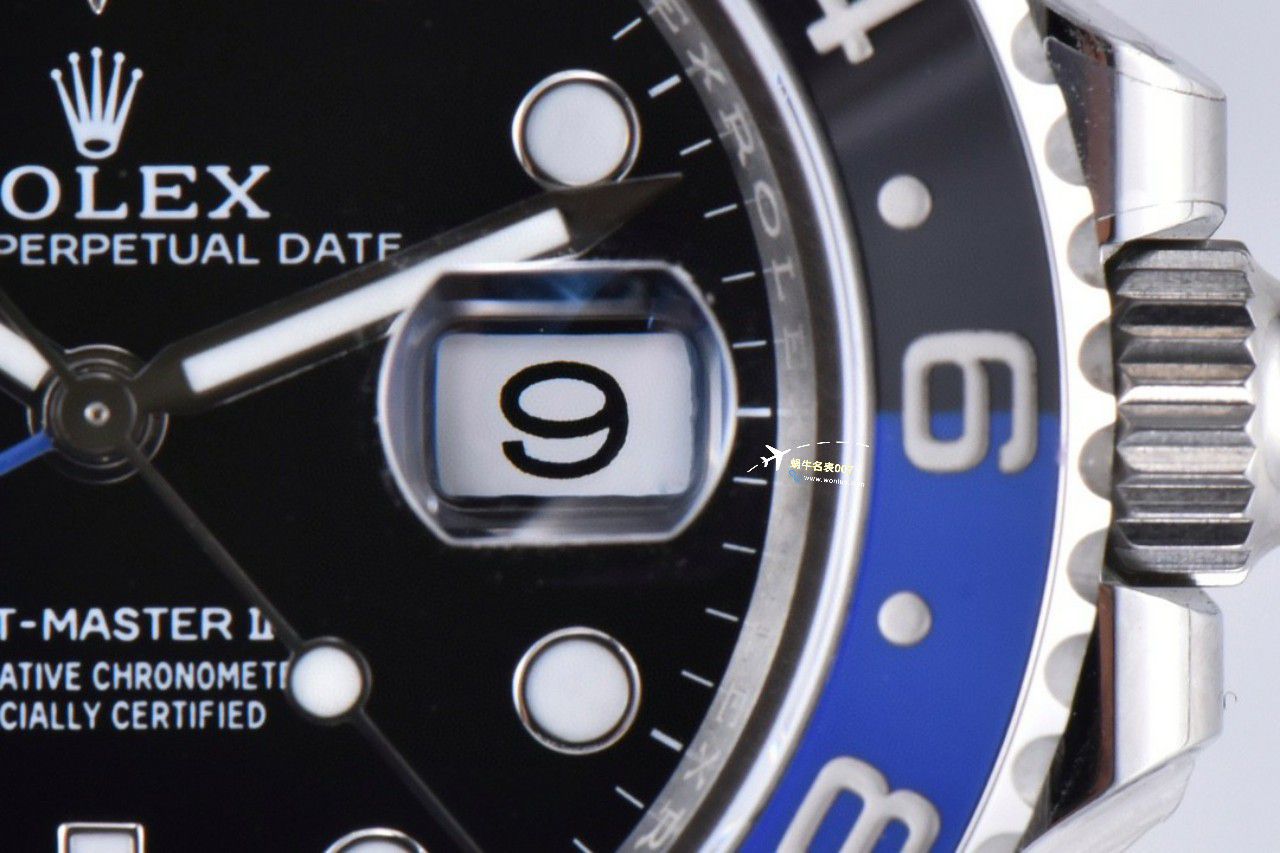 clean Factory  Rolex  GMT MASTER m126710blnr-0002黑蓝国米圈，m126710blro-0001红蓝可乐圈 top 高仿复刻手表 / R786