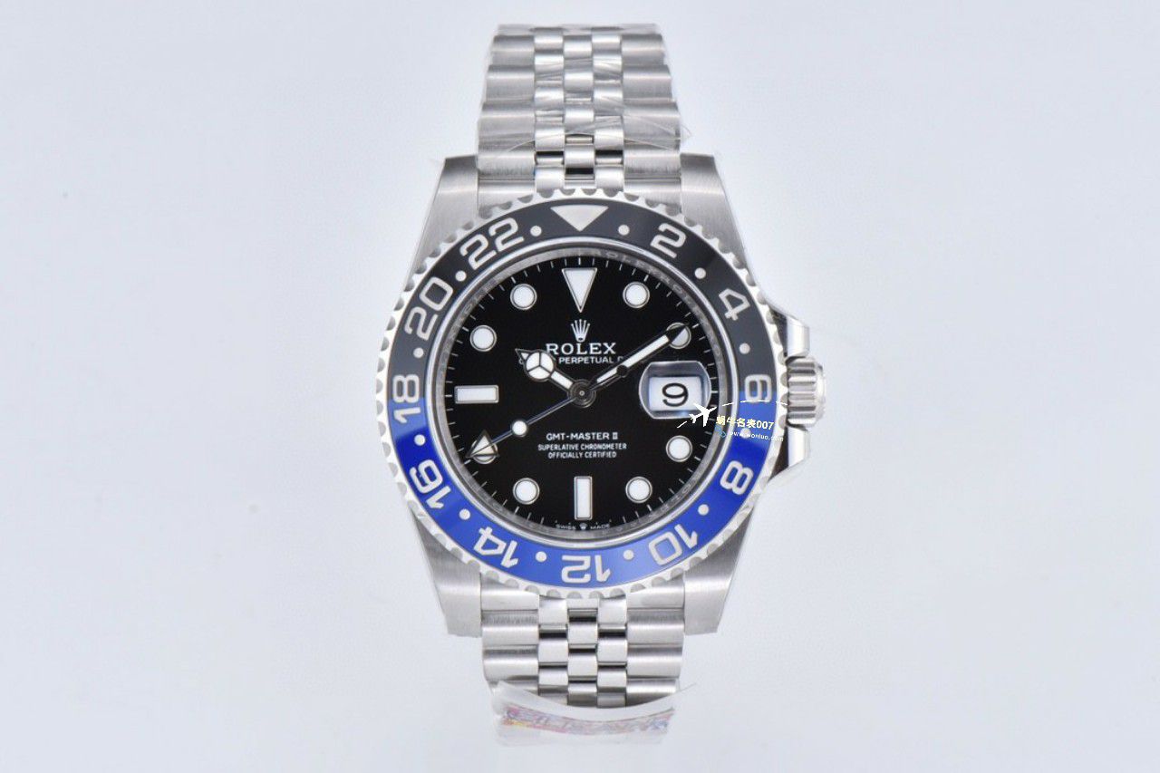 clean Factory  Rolex  GMT MASTER m126710blnr-0002黑蓝国米圈，m126710blro-0001红蓝可乐圈 top 高仿复刻手表 / R786
