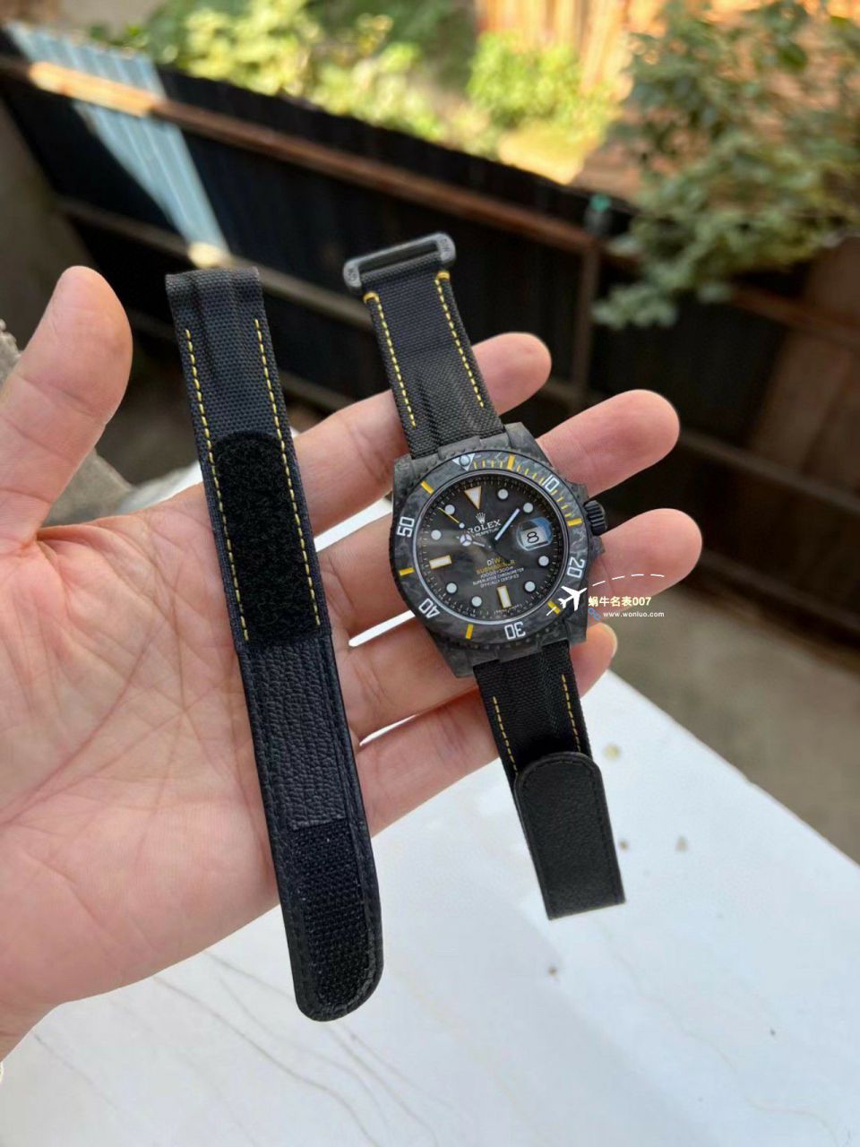 VS Factory 市场最高版本最新最轻 Rolex Rolex carbon fiber Carbon Sea-Dweller水鬼系列高仿 wrist watch  / R789