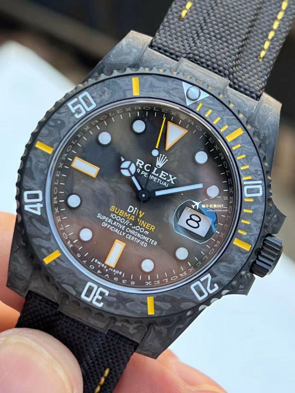 VS Factory 市场最高版本最新最轻 Rolex Rolex carbon fiber Carbon Sea-Dweller水鬼系列高仿 wrist watch  / R789