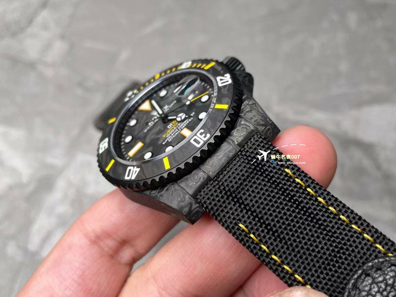 VS Factory 市场最高版本最新最轻 Rolex Rolex carbon fiber Carbon Sea-Dweller水鬼系列高仿 wrist watch  / R789