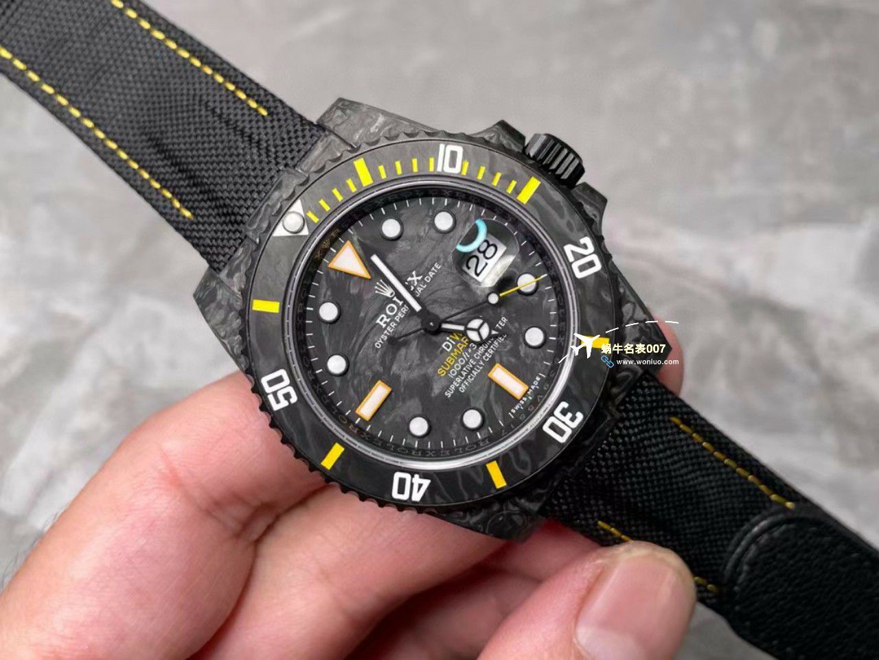 VS Factory 市场最高版本最新最轻 Rolex Rolex carbon fiber Carbon Sea-Dweller水鬼系列高仿 wrist watch  / R789