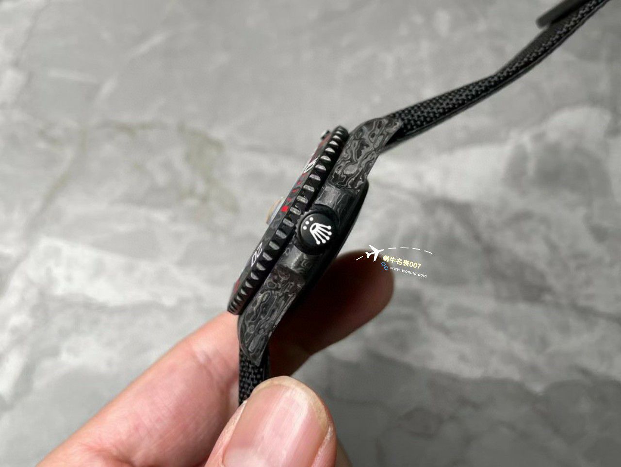 VS Factory 市场最高版本最新最轻 Rolex Rolex carbon fiber Carbon Sea-Dweller水鬼系列高仿 wrist watch  / R789