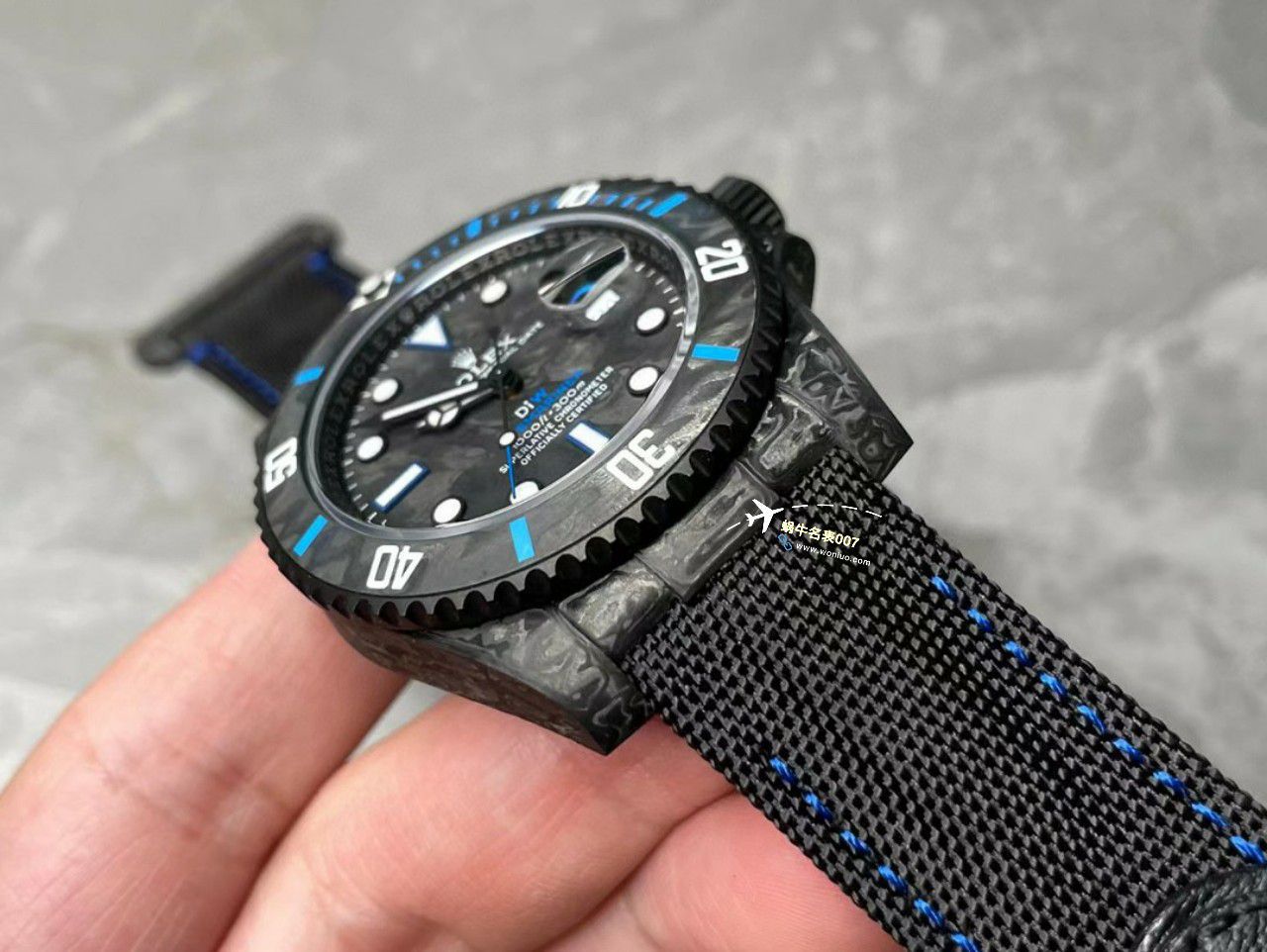 VS Factory 市场最高版本最新最轻 Rolex Rolex carbon fiber Carbon Sea-Dweller水鬼系列高仿 wrist watch  / R789