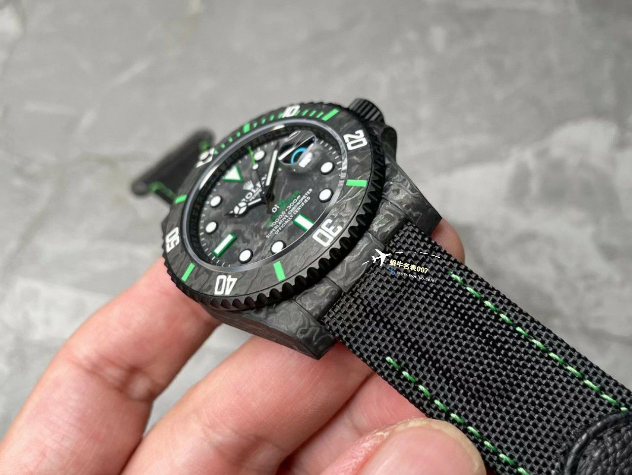 VS Factory 市场最高版本最新最轻 Rolex Rolex carbon fiber Carbon Sea-Dweller水鬼系列高仿 wrist watch  / R789