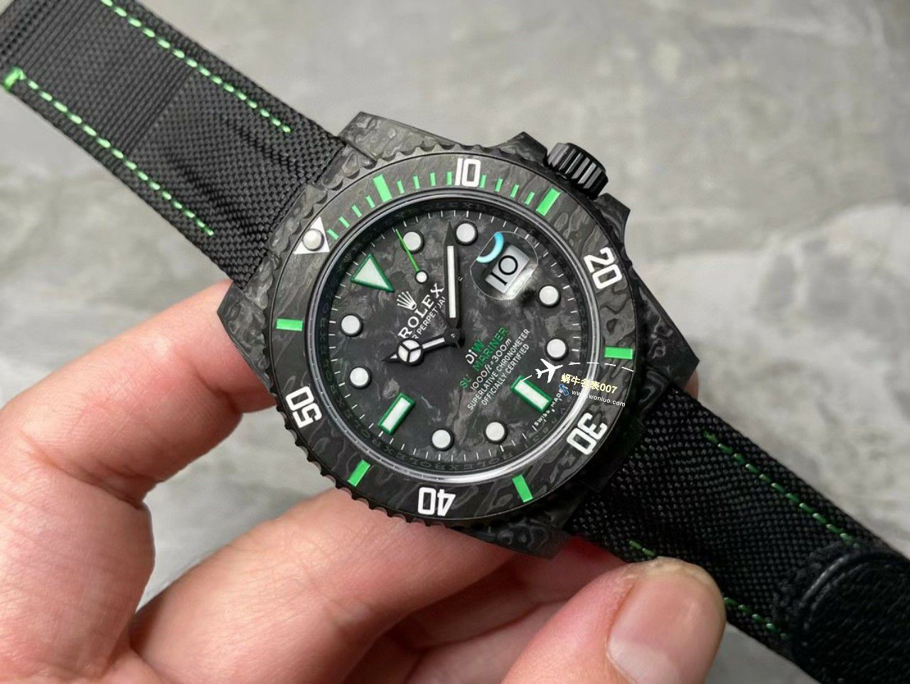 VS Factory 市场最高版本最新最轻 Rolex Rolex carbon fiber Carbon Sea-Dweller水鬼系列高仿 wrist watch  / R789