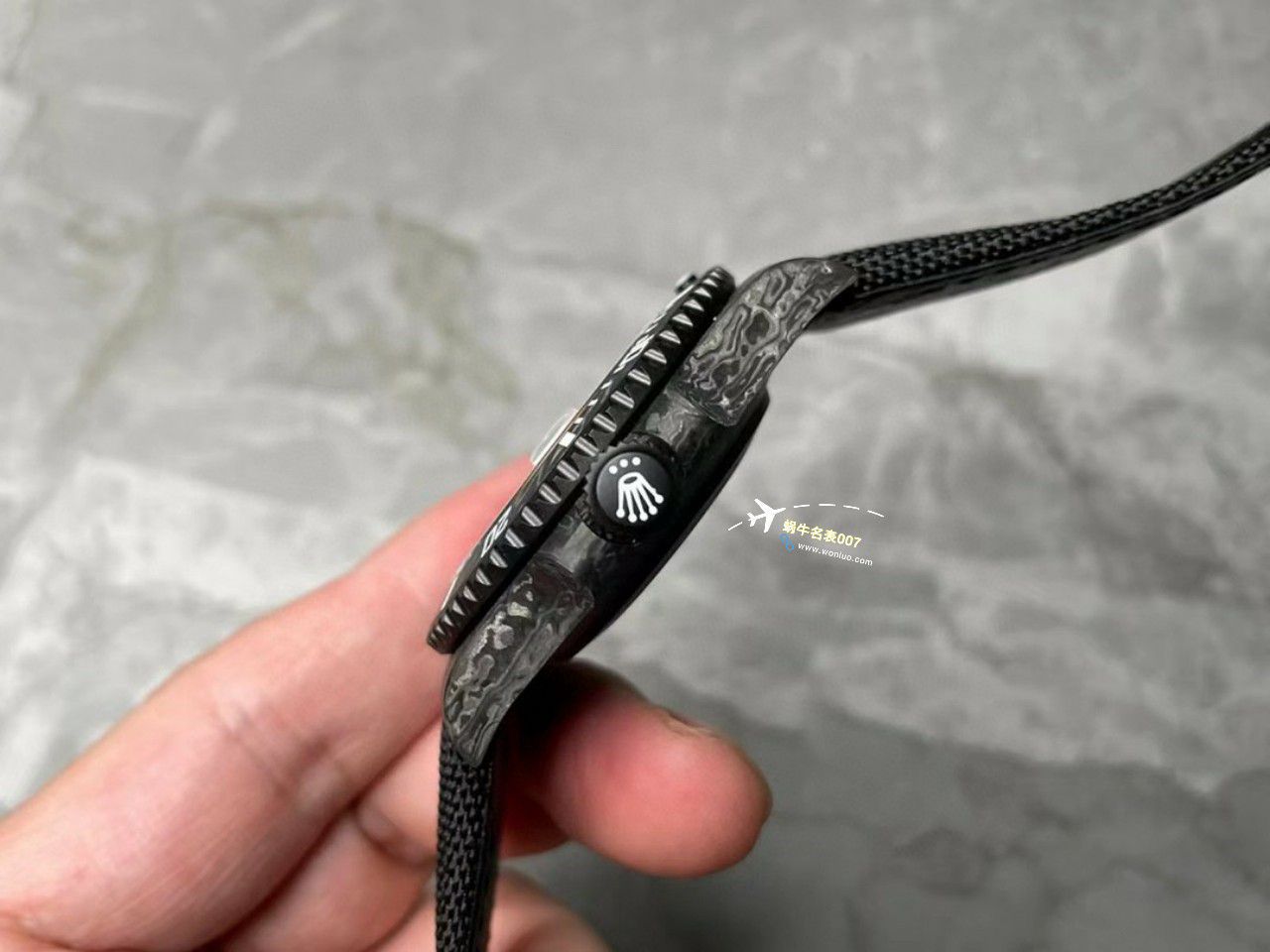 VS Factory 市场最高版本最新最轻 Rolex Rolex carbon fiber Carbon Sea-Dweller水鬼系列高仿 wrist watch  / R789