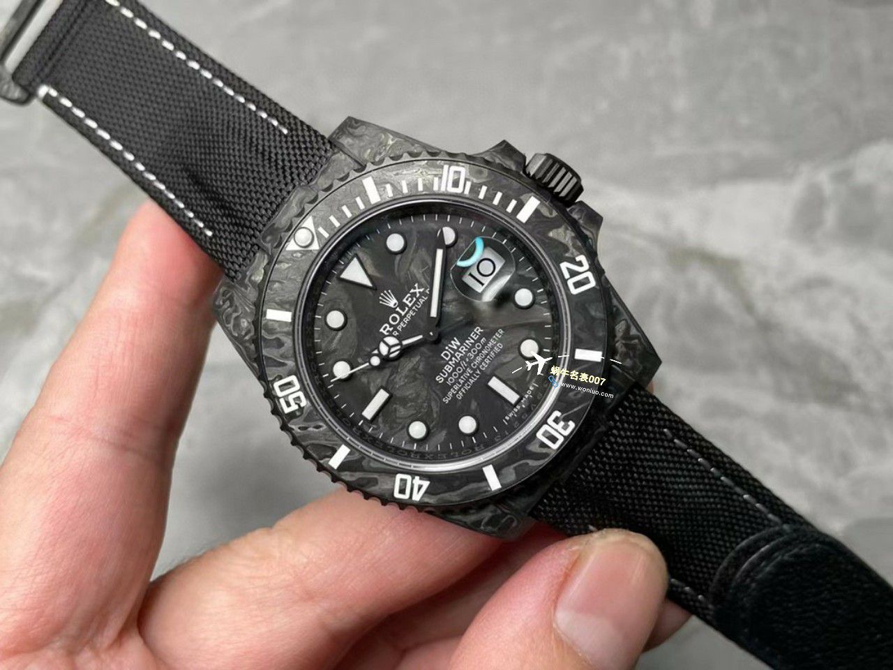 VS Factory 市场最高版本最新最轻 Rolex Rolex carbon fiber Carbon Sea-Dweller水鬼系列高仿 wrist watch  / R789