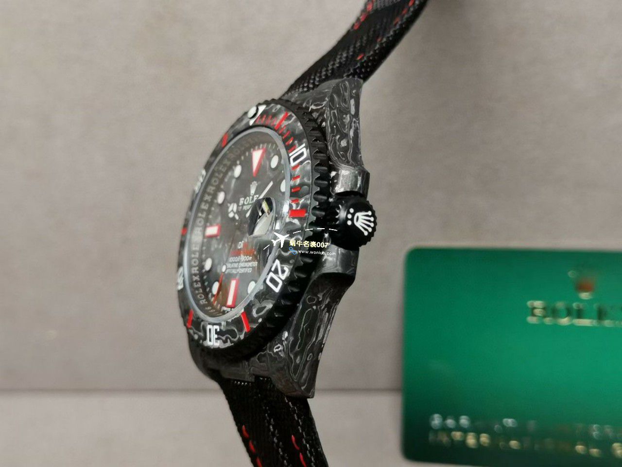 VS Factory 市场最高版本最新最轻 Rolex Rolex carbon fiber Carbon Sea-Dweller水鬼系列高仿 wrist watch  / R789
