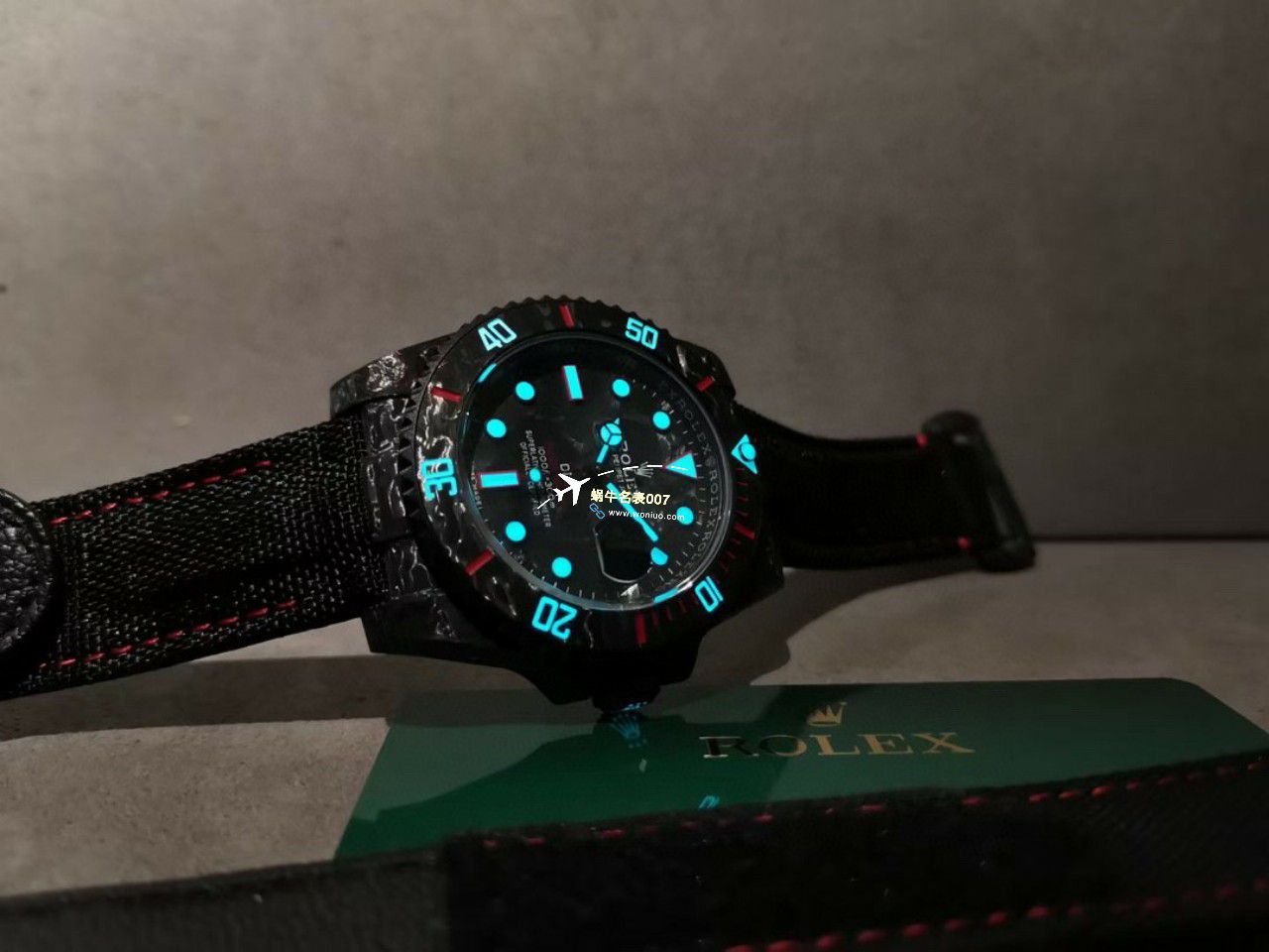 VS Factory 市场最高版本最新最轻 Rolex Rolex carbon fiber Carbon Sea-Dweller水鬼系列高仿 wrist watch  / R789