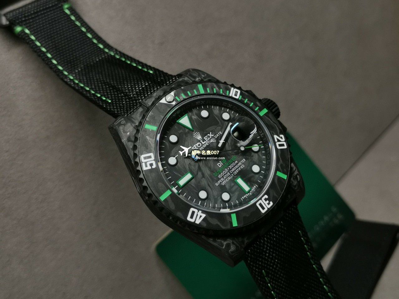 VS Factory 市场最高版本最新最轻 Rolex Rolex carbon fiber Carbon Sea-Dweller水鬼系列高仿 wrist watch  / R789