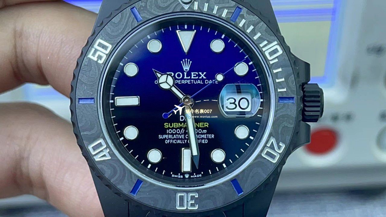 VS Factory 市场最高版本最新最轻 Rolex Rolex carbon fiber Carbon Sea-Dweller水鬼系列高仿 wrist watch  / R789