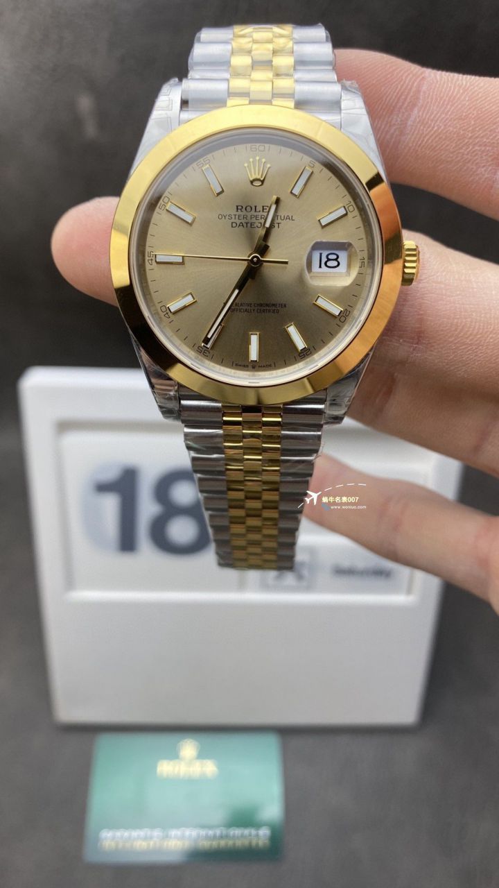 vs Factory  Rolex  Datejust 41MM款式集合多表盘m126334持续更新【一比一复刻高仿手表】 / R790