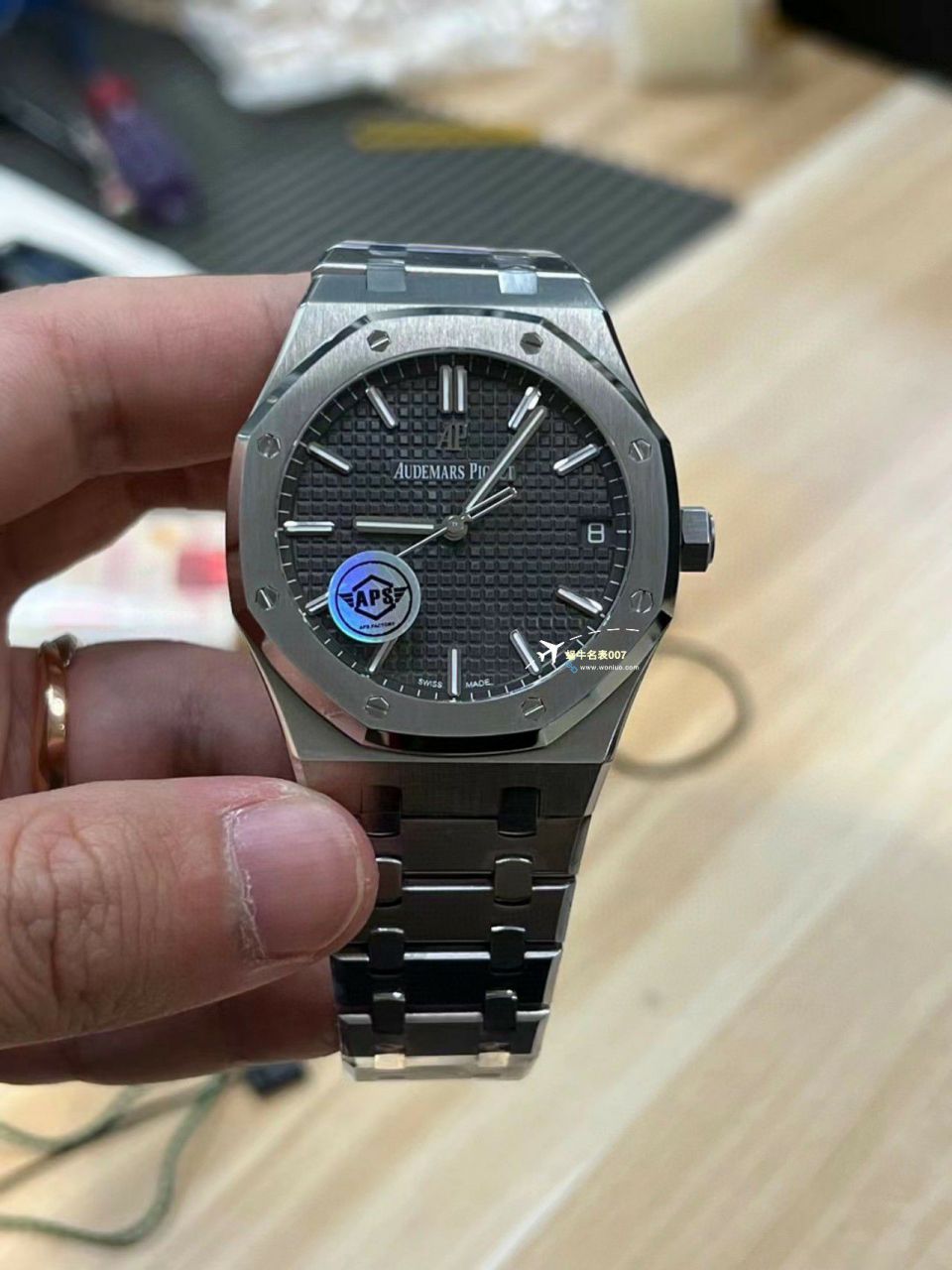  Video analysis APS Factory Audemars Piguet 复刻高仿15400手表15400ST.OO.1220ST.03，15400ST.OO.1220ST.02 / AP223