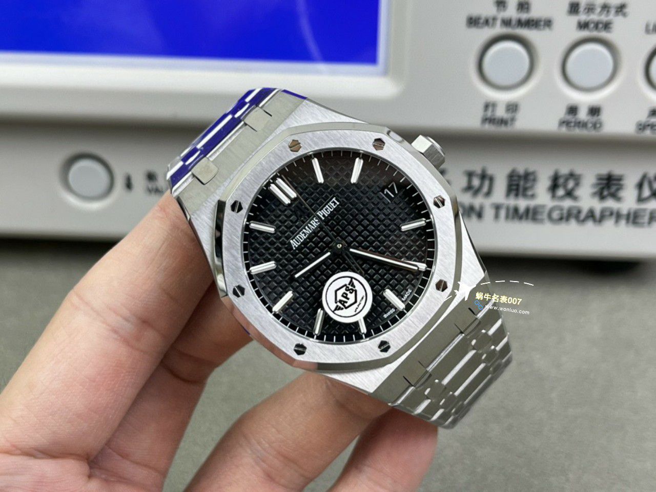 Video analysis APS Factory Audemars Piguet 复刻高仿15400手表15400ST.OO.1220ST.03，15400ST.OO.1220ST.02 / AP223