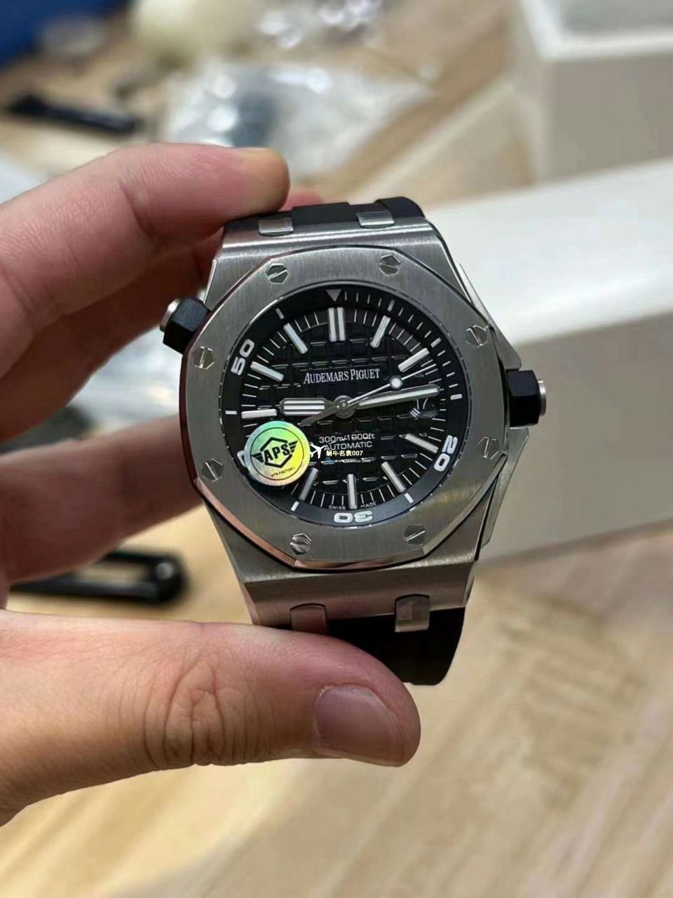  Video analysis APS Factory Audemars Piguet  Royal Oak Offshore 15710ST.OO.A010CA.01，15710ST.OO.A052CA.01一比一复刻高仿手表 / AP238