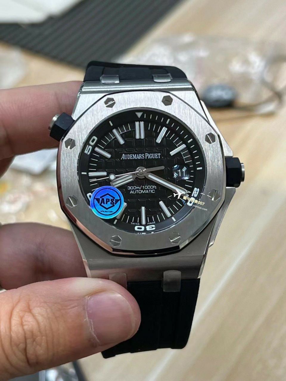  Video analysis APS Factory Audemars Piguet  Royal Oak Offshore 15710ST.OO.A010CA.01，15710ST.OO.A052CA.01一比一复刻高仿手表 / AP238