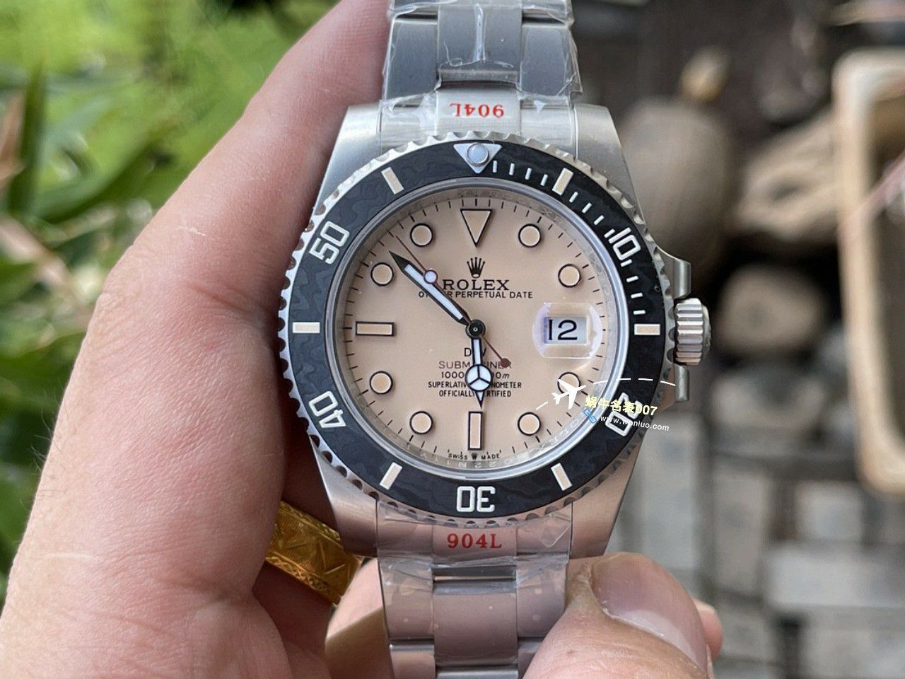 DIW Submariner PARAKEET 新品 copy customized 款 Rolex SUB水鬼 / R791