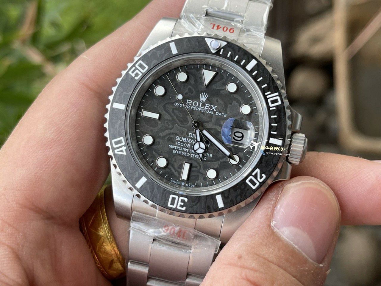 DIW Submariner PARAKEET 新品 copy customized 款 Rolex SUB水鬼 / R791