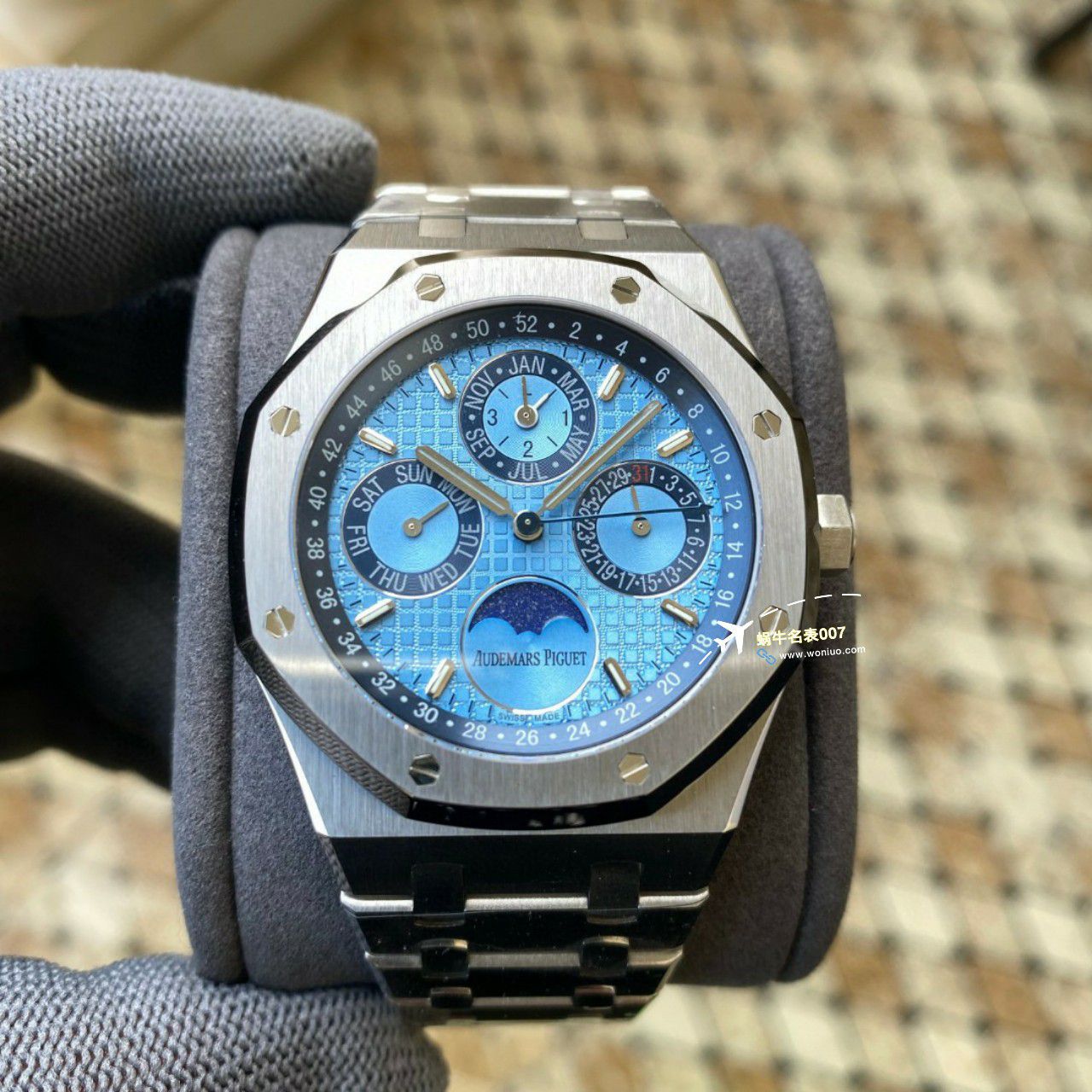 APS Factory Audemars Piguet 万年历26574PT.OO.1220PT.01，26574BA.OO.1220BA.01，26574ST.OO.1220ST.03一比一复刻高仿手表 / AP262