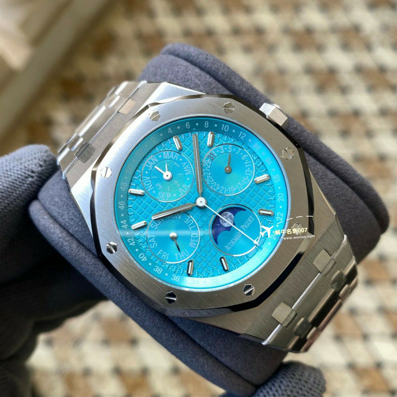 APS Factory Audemars Piguet 万年历26574PT.OO.1220PT.01，26574BA.OO.1220BA.01，26574ST.OO.1220ST.03一比一复刻高仿手表 / AP262