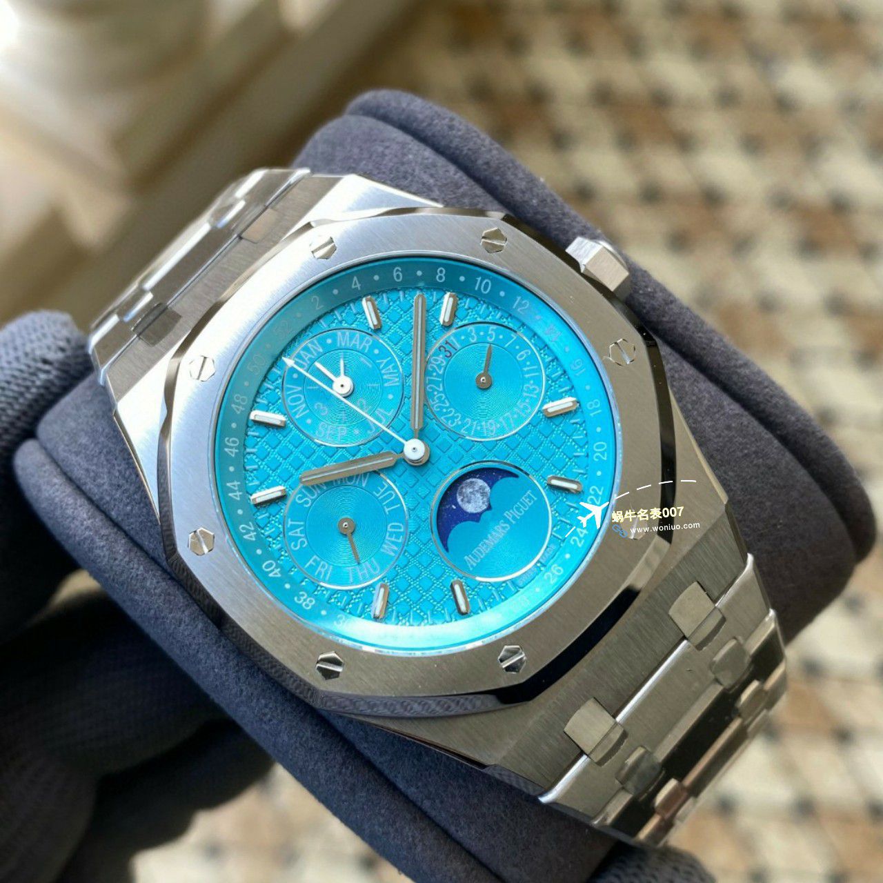 APS Factory Audemars Piguet 万年历26574PT.OO.1220PT.01，26574BA.OO.1220BA.01，26574ST.OO.1220ST.03一比一复刻高仿手表 / AP262