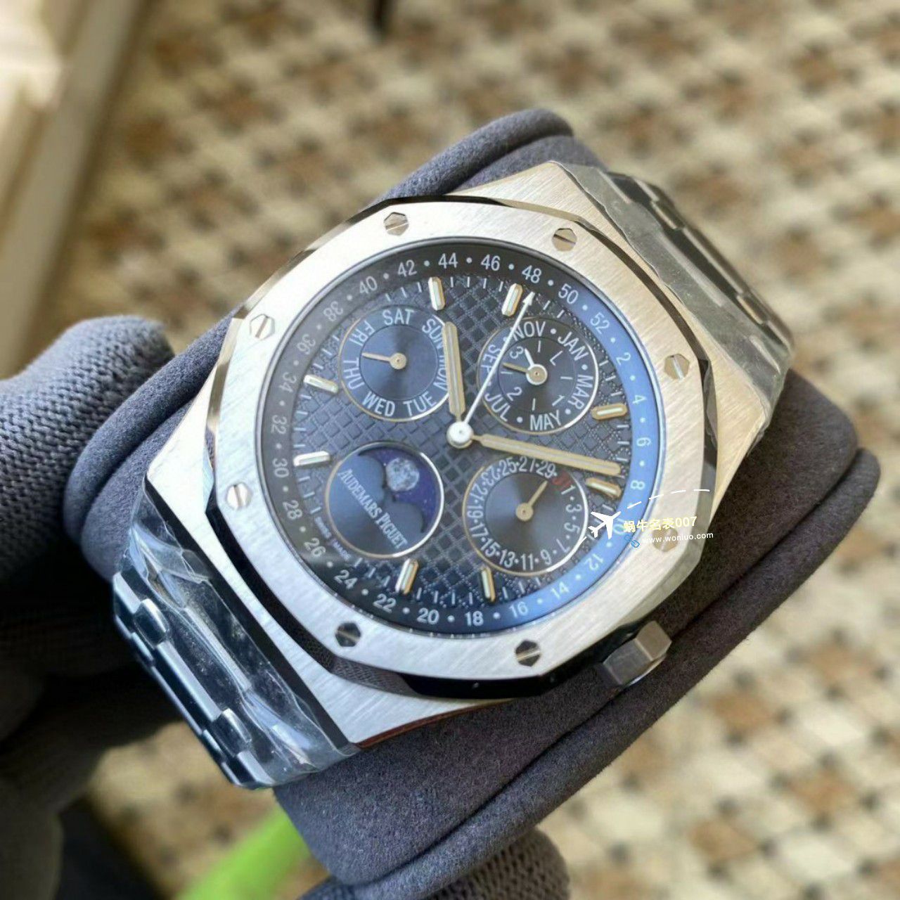 APS Factory Audemars Piguet 万年历26574PT.OO.1220PT.01，26574BA.OO.1220BA.01，26574ST.OO.1220ST.03一比一复刻高仿手表 / AP262
