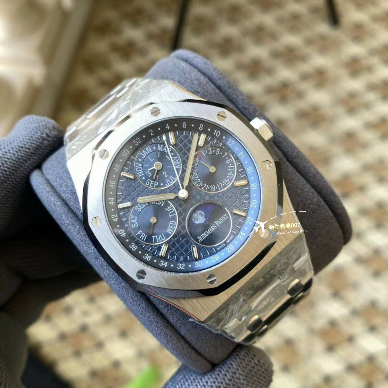APS Factory Audemars Piguet 万年历26574PT.OO.1220PT.01，26574BA.OO.1220BA.01，26574ST.OO.1220ST.03一比一复刻高仿手表 / AP262