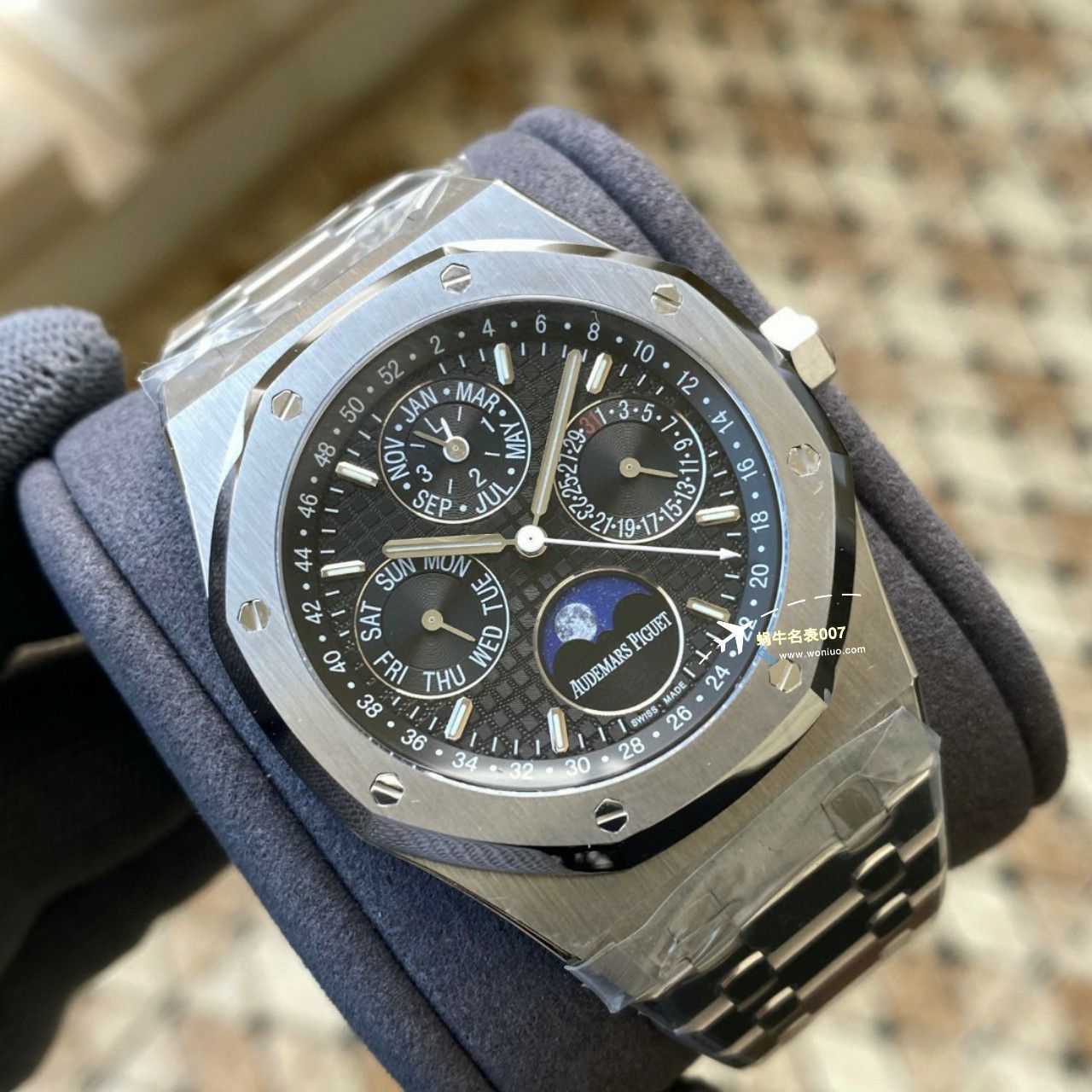 APS Factory Audemars Piguet 万年历26574PT.OO.1220PT.01，26574BA.OO.1220BA.01，26574ST.OO.1220ST.03一比一复刻高仿手表 / AP262