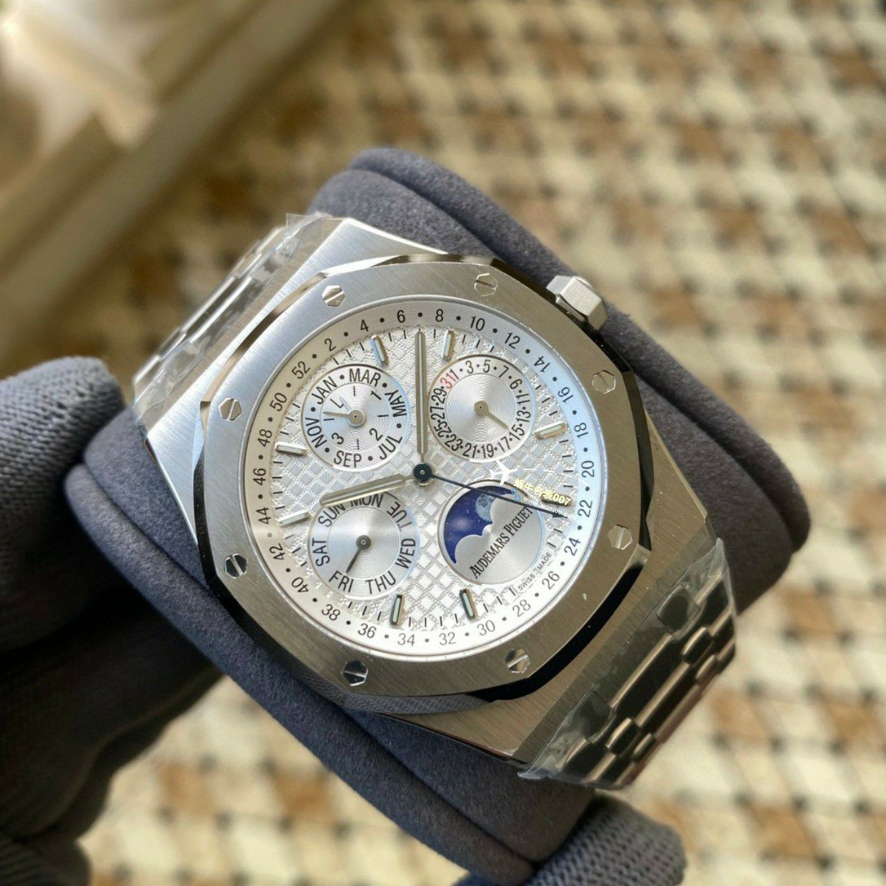 APS Factory Audemars Piguet 万年历26574PT.OO.1220PT.01，26574BA.OO.1220BA.01，26574ST.OO.1220ST.03一比一复刻高仿手表 / AP262