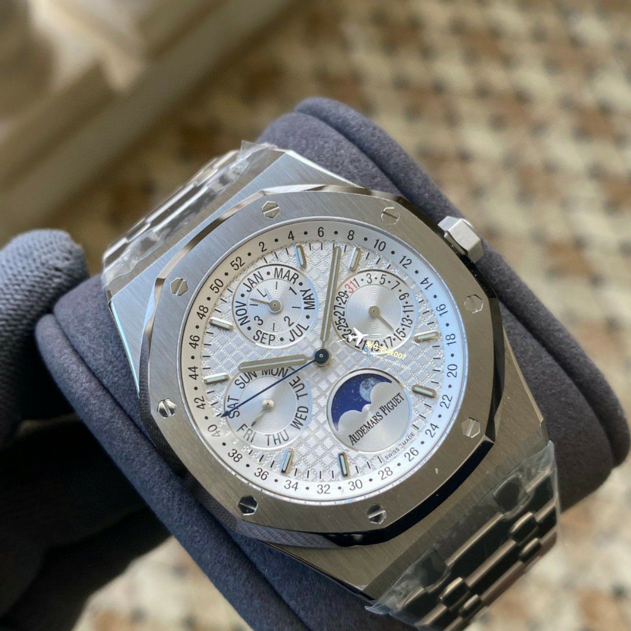 APS Factory Audemars Piguet 万年历26574PT.OO.1220PT.01，26574BA.OO.1220BA.01，26574ST.OO.1220ST.03一比一复刻高仿手表 / AP262