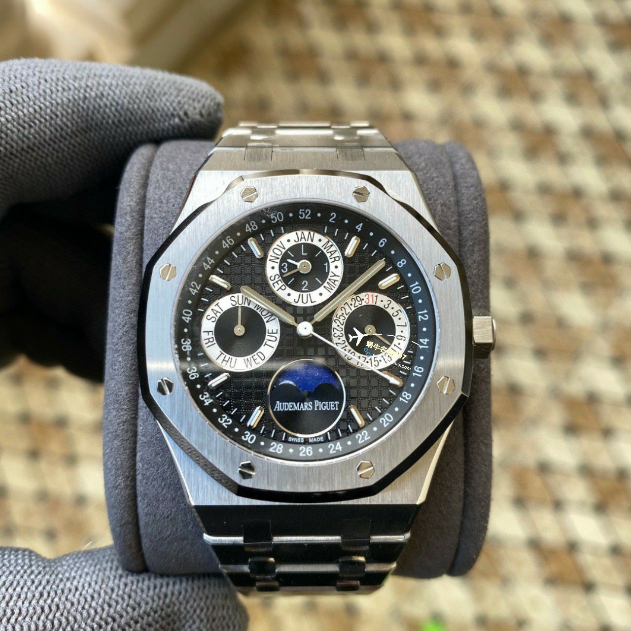 APS Factory Audemars Piguet 万年历26574PT.OO.1220PT.01，26574BA.OO.1220BA.01，26574ST.OO.1220ST.03一比一复刻高仿手表 / AP262