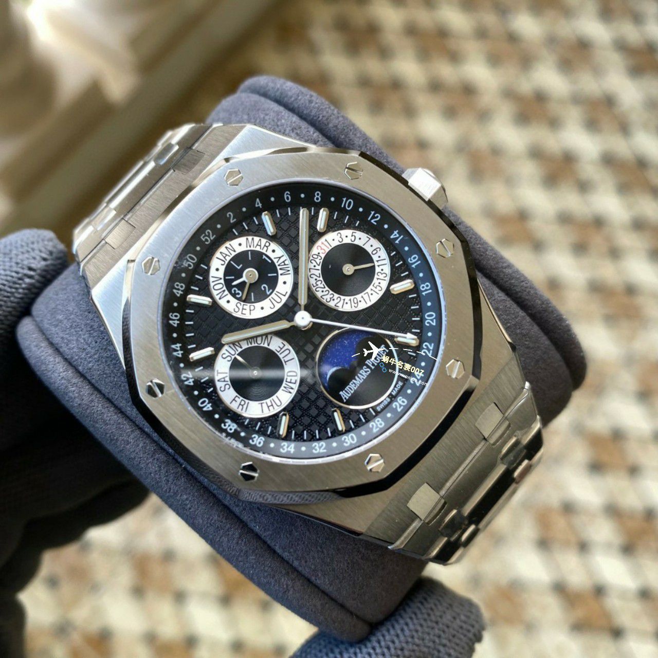 APS Factory Audemars Piguet 万年历26574PT.OO.1220PT.01，26574BA.OO.1220BA.01，26574ST.OO.1220ST.03一比一复刻高仿手表 / AP262