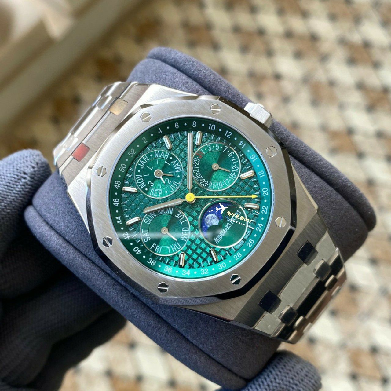 APS Factory Audemars Piguet 万年历26574PT.OO.1220PT.01，26574BA.OO.1220BA.01，26574ST.OO.1220ST.03一比一复刻高仿手表 / AP262