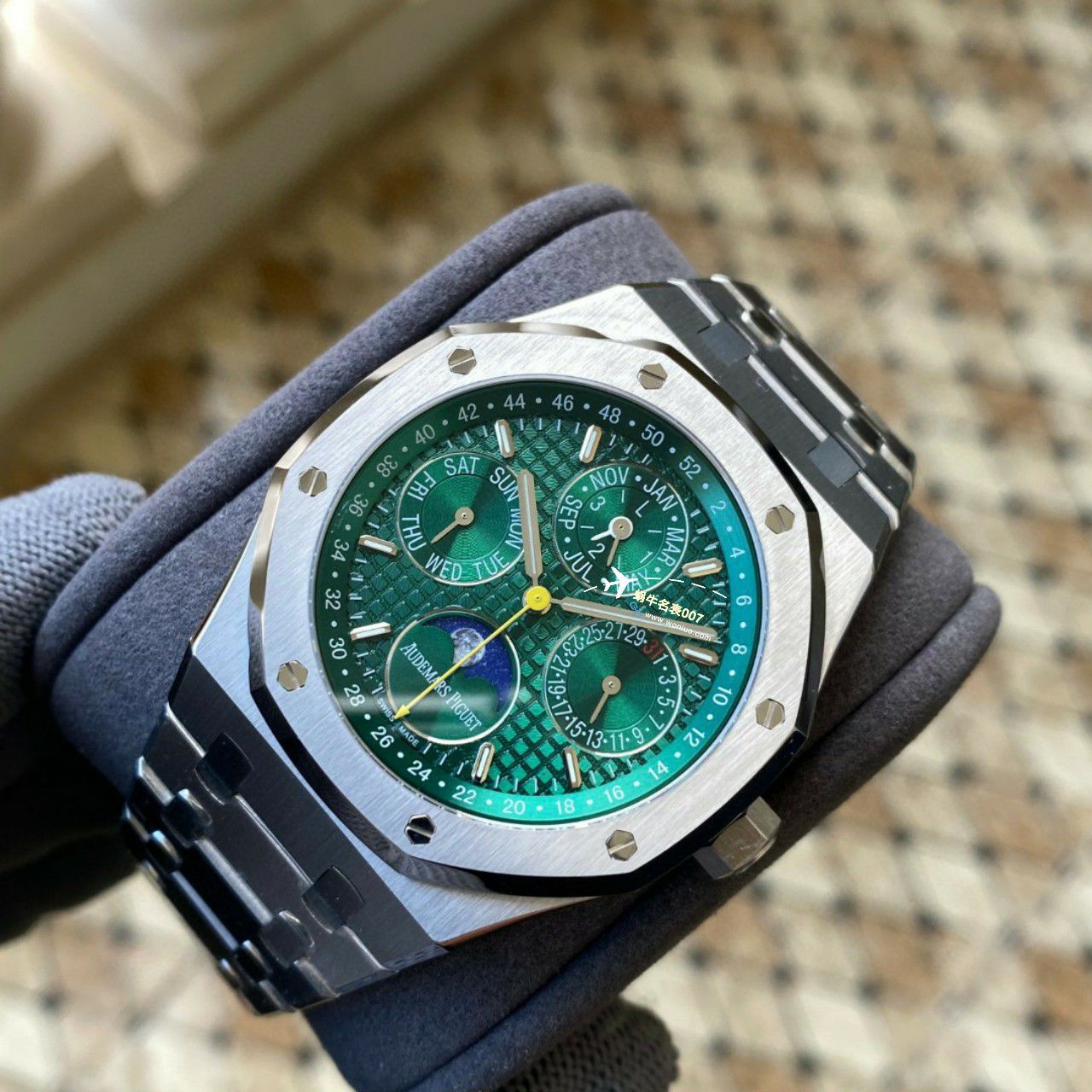 APS Factory Audemars Piguet 万年历26574PT.OO.1220PT.01，26574BA.OO.1220BA.01，26574ST.OO.1220ST.03一比一复刻高仿手表 / AP262