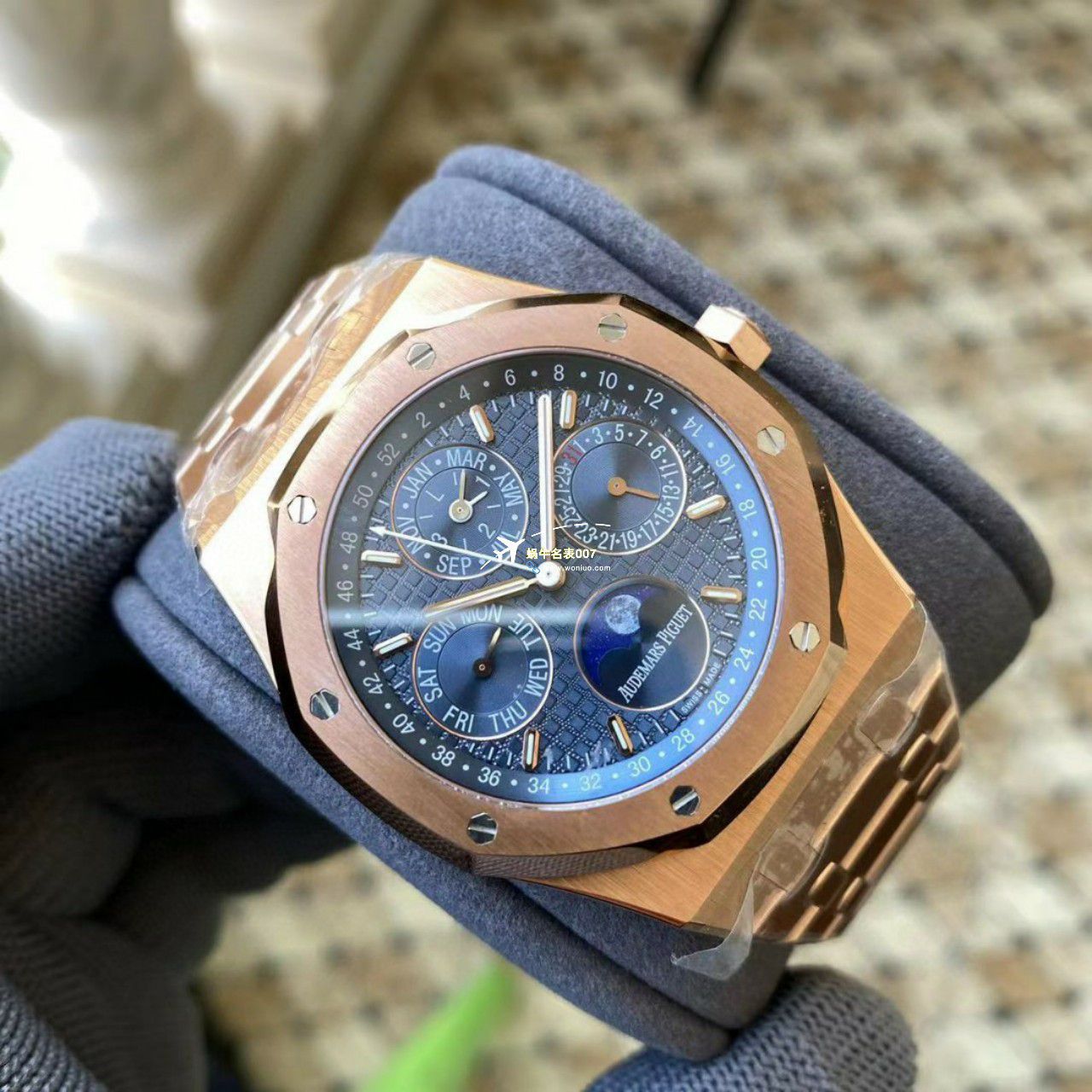 APS Factory Audemars Piguet 万年历26574PT.OO.1220PT.01，26574BA.OO.1220BA.01，26574ST.OO.1220ST.03一比一复刻高仿手表 / AP262